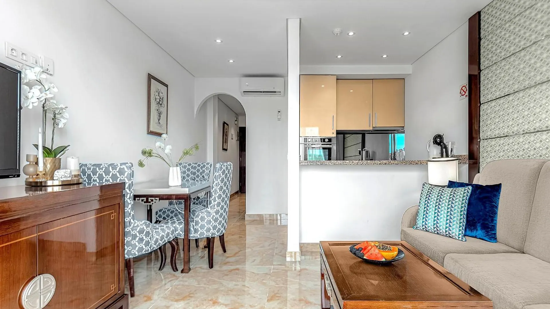 Ocean View Apartment In Albatros Golf Del Sur San Miguel de Abona